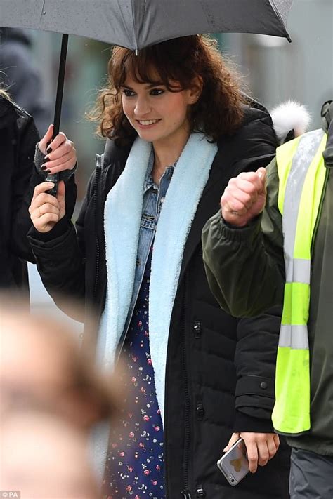Lily James gets to work on Beatles inspired project with ...