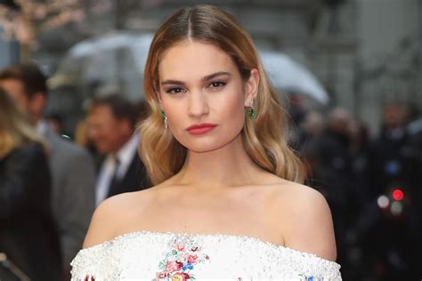 Lily James Reveals Why She Was Left Off The Script For The ...