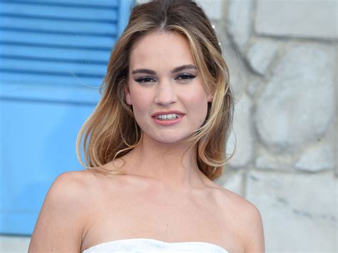 Lily James went silent for a week before filming Mamma Mia ...