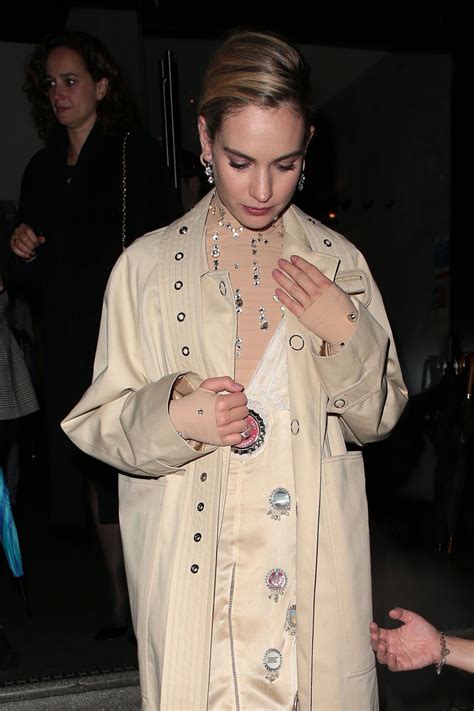 Lily James    Yesterday  Premiere Afterparty in London
