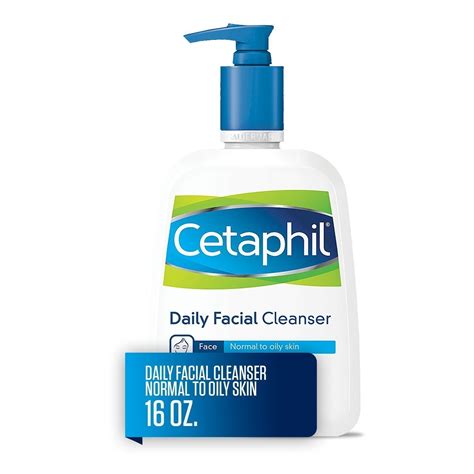 Limpiador facial para pieles normales a grasas, Cetaphil ...