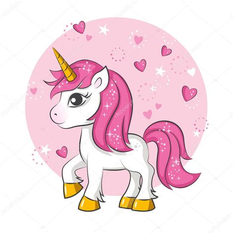 Lindo unicornio mágico — Vector de stock  sivanova #166232556