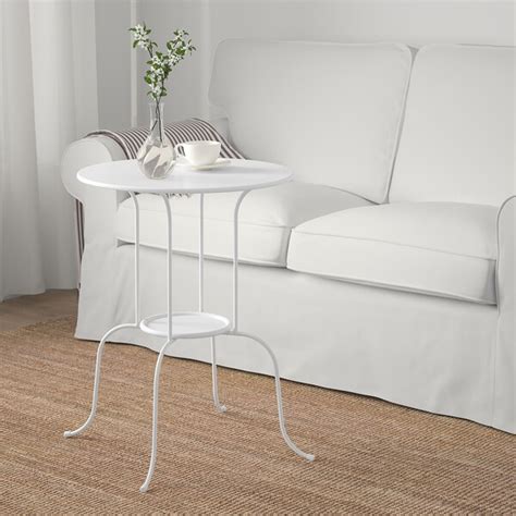 LINDVED Mesa auxiliar, blanco, 50x68 cm   IKEA