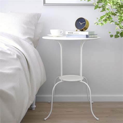 LINDVED Mesa auxiliar, blanco, 50x68 cm   IKEA