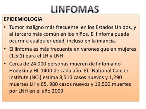 Linfoma de Hodgkin y linfoma no Hodgkin