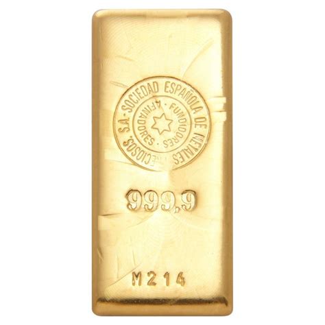 Lingote de oro 1 kilo gold bars