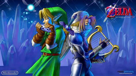 Link and Zelda Wallpaper   WallpaperSafari
