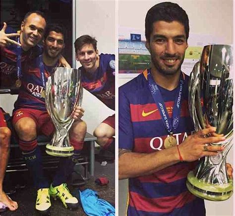 Lionel Messi, Luis Suarez and Barcelona stars enjoy ...