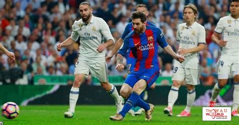 Lionel Messi scored his 500th Barcelona goal to send them top of La ...