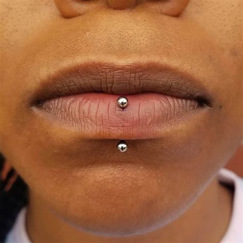Lip Piercing Guide: 18 Types Explained  Pain Level, Price ...