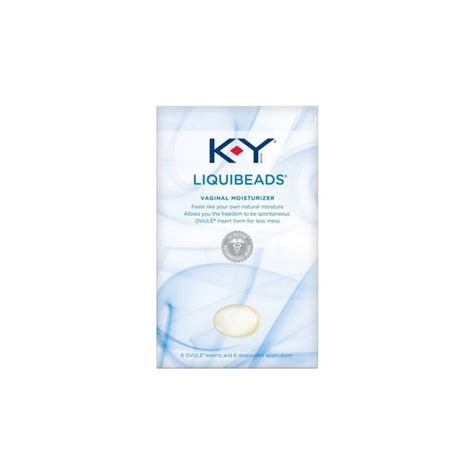 Liquibeads vaginal hidratante lubricante 6 recuento