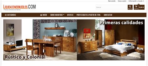 Liquidación de muebles, tu tienda online de decoración