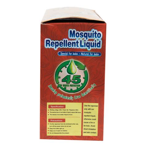 Líquido repelente de mosquitos para bebê e crianças ...