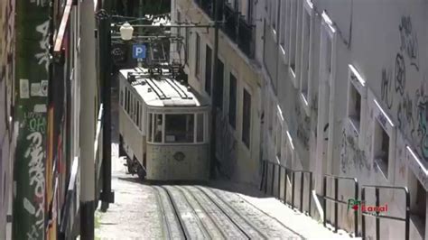 Lisboa, ASCENSOR do LAVRA, postcard   YouTube