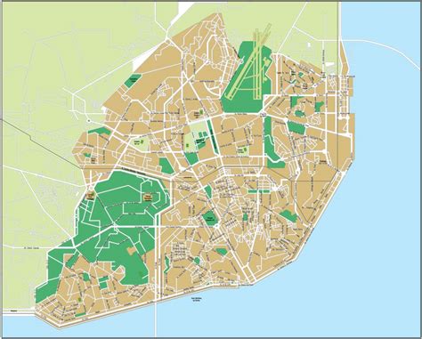 Lisbon   city map