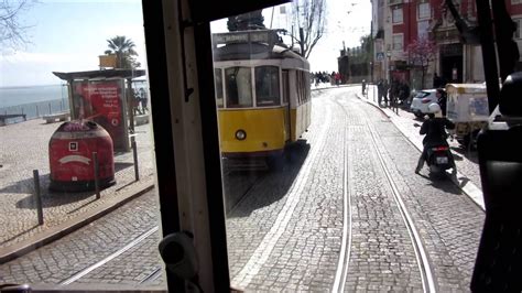 Lisbon tram 12   Lissabon Straßenbahn 12   Lisboa ...