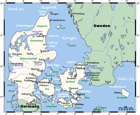Lista de ilhas da Dinamarca – Wikipédia, a enciclopédia livre