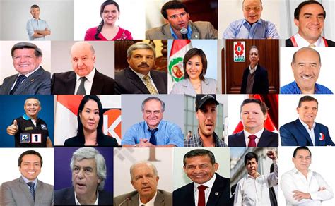 Lista de los Candidatos a la Presidencia de las elecciones ...