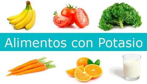 Listado de ALIMENTOS RICOS EN POTASIO ⋆⋆⋆ AlimentosRicosEn.info