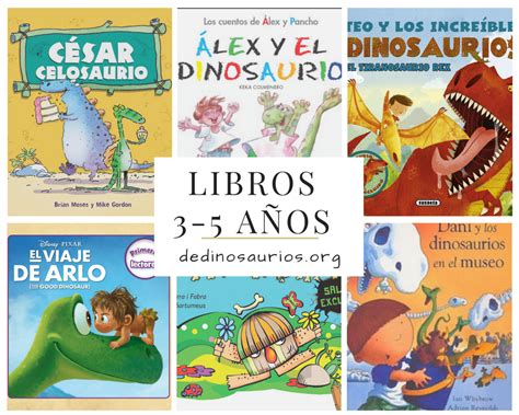 listado de cuentos de dinosaurios para niños de 3 a 5 años ...