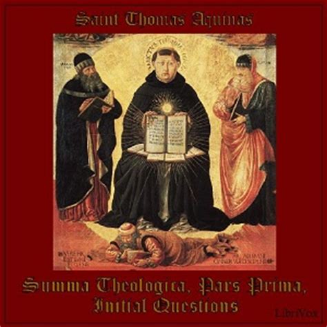 Listen to Summa Theologica   01 Pars Prima, Initial ...