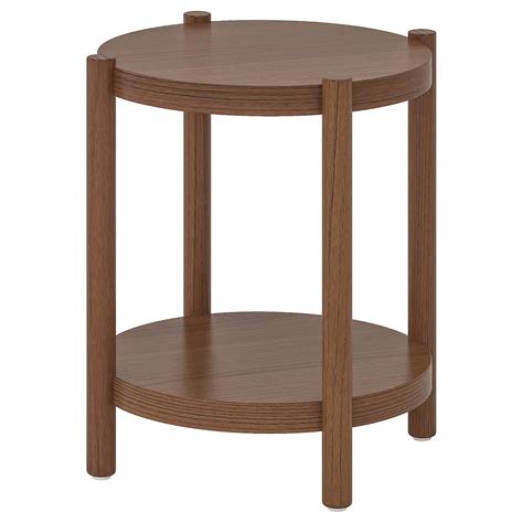 LISTERBY Mesa auxiliar, marrón, 50 cm   IKEA