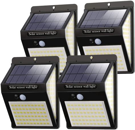 Litogo Luz Solar Exterior 140 LED【4 Pack / 3 Modos】con ...