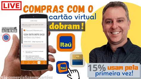 Live: Cartão Virtual Itaú Cresce, CoronaVoucher Novidades com itaú ...