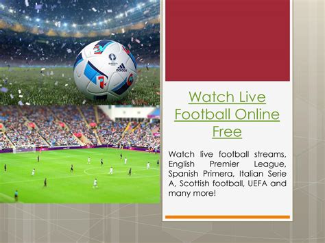 Live Football Tv Streaming Gratis : Watch Free Unlimited Live Streaming ...