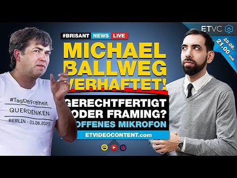 LIVE | MICHAEL BALLWEG VERHAFTET! | Gerechtfertigt oder Framing? | #OffenesMikrofon | 21 Uhr