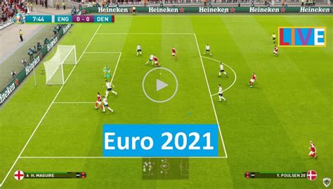 Live UEFA Football | England v Denmark  ENG vs DEN  | Euro ...
