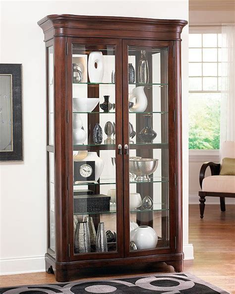 Living Rooms, Sterling Heights Display Cabinet, Living ...