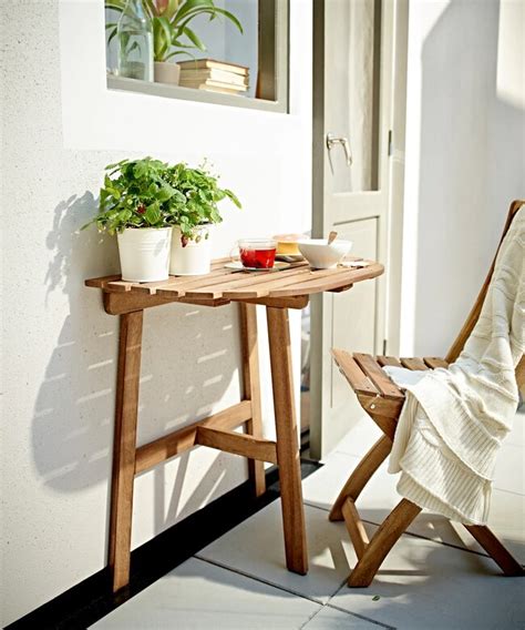 Llega el buen tiempo: 7 mesas de Ikea ideales para balcones y terrazas ...