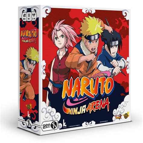 Llega Naruto NINJA ARENA Gen X Games