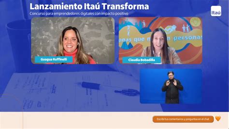 Llega “Itaú Transforma”, un concurso para emprendedores digitales con ...