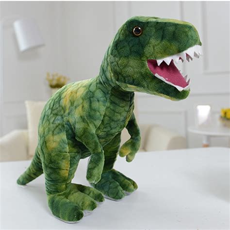 Llegado nuevo dinosaurio de juguete de felpa el tiranosaurio muñeco de ...