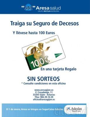 Llevate una tarjeta regalo de hasta 100€ de El Corte Inglés, Adeslas ...