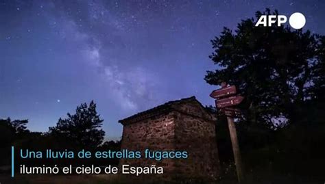 Lluvia de estrellas ilumino el cielo de España | ciencia | NNAV | AMTV ...