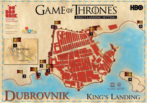 Localizaciones de Juego de Tronos: Desembarco del Rey