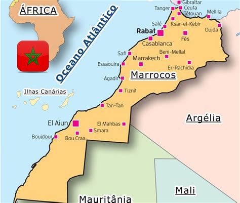 Location of Morocco and borders, Where is Morocco