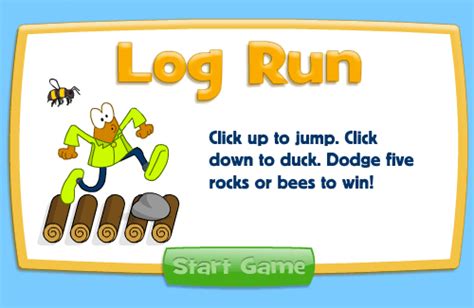Log Run | Free Online Game for Kids