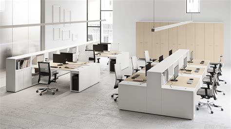 LOGIC | Sectional office desk By Las Mobili