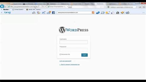 Login to WordPress Admin Panel  wp admin    YouTube