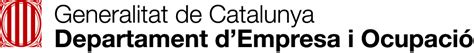 Logotip del Departament d Empresa i Ocupació de la Generalitat de Catalunya