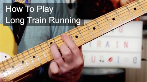 Long Train Running Doobie Brothers Guitar Lesson YouTube