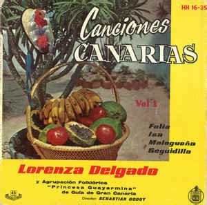 Lorenza Delgado Canciones Canarias Vol. 1 | Discogs