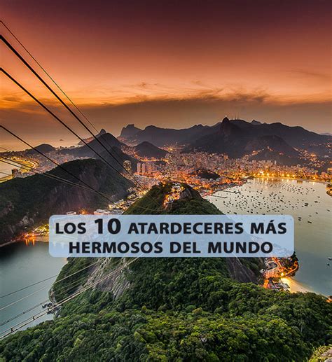 Los 10 atardeceres más hermosos del mundo | Coyotitos