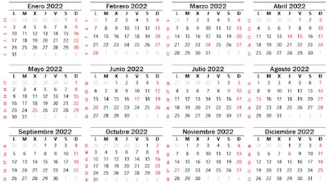 Los 18 feriados en 2022 ya le dieron forma al calendario del año que ...