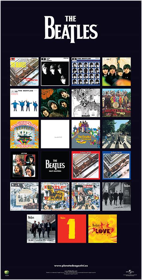Los 23 discos de The Beatles, recopilados en  The Beatles ...