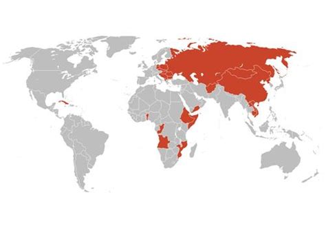 Los 31 Países Socialistas Más Representativos